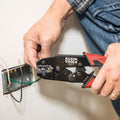 Klein 3005CR Full-Cycle Ratcheting Crimper for 10-22 AWG Terminals