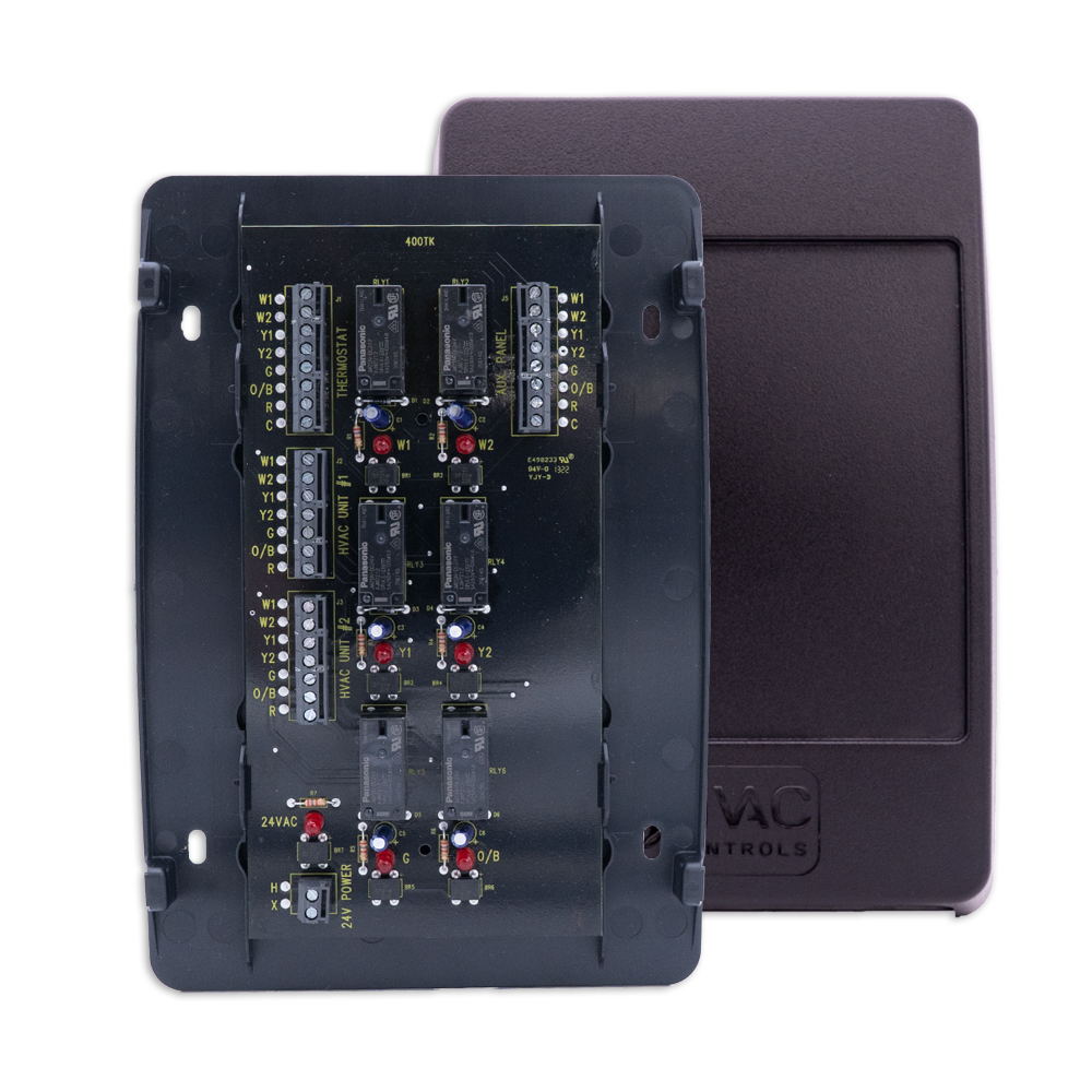 iO HVAC Controls iO-TWIN Universal Twinning and Paralleling Zone Panel