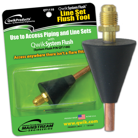 QwikProducts QT1110 QwikSystem Flush: Line-Set Flush Tool, 2lbs