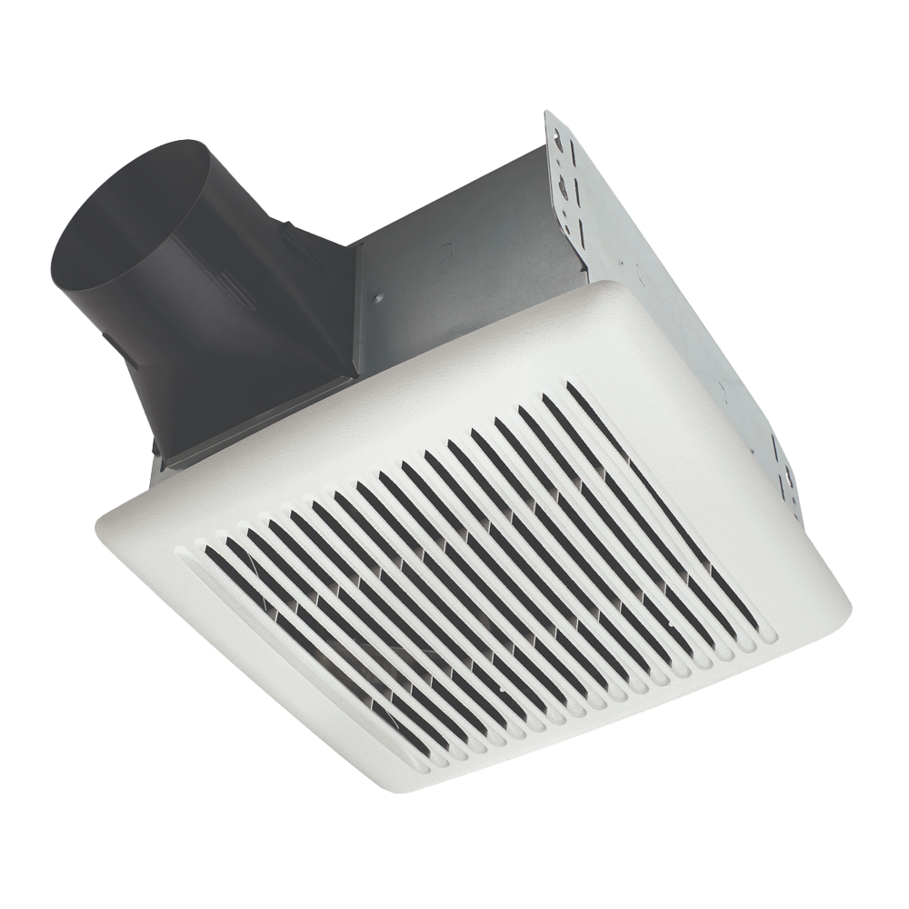 Broan AE110 Flex Series 110 CFM Ceiling Roomside Installation Bathroom Exhaust Fan, Energy Star