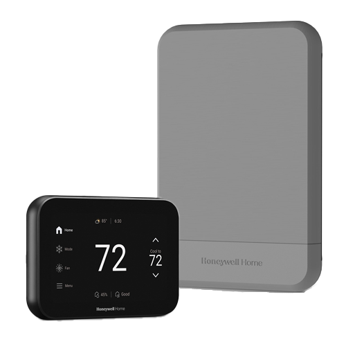 Honeywell YTHX1200B8 ElitePRO S1200 Black Smart Thermostat W/ EIM (4H/2C Heat Pump & 3H/3C Conventional)