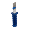MA-Line MA-MFC2 Metal Fin Comb with Rubber Handle