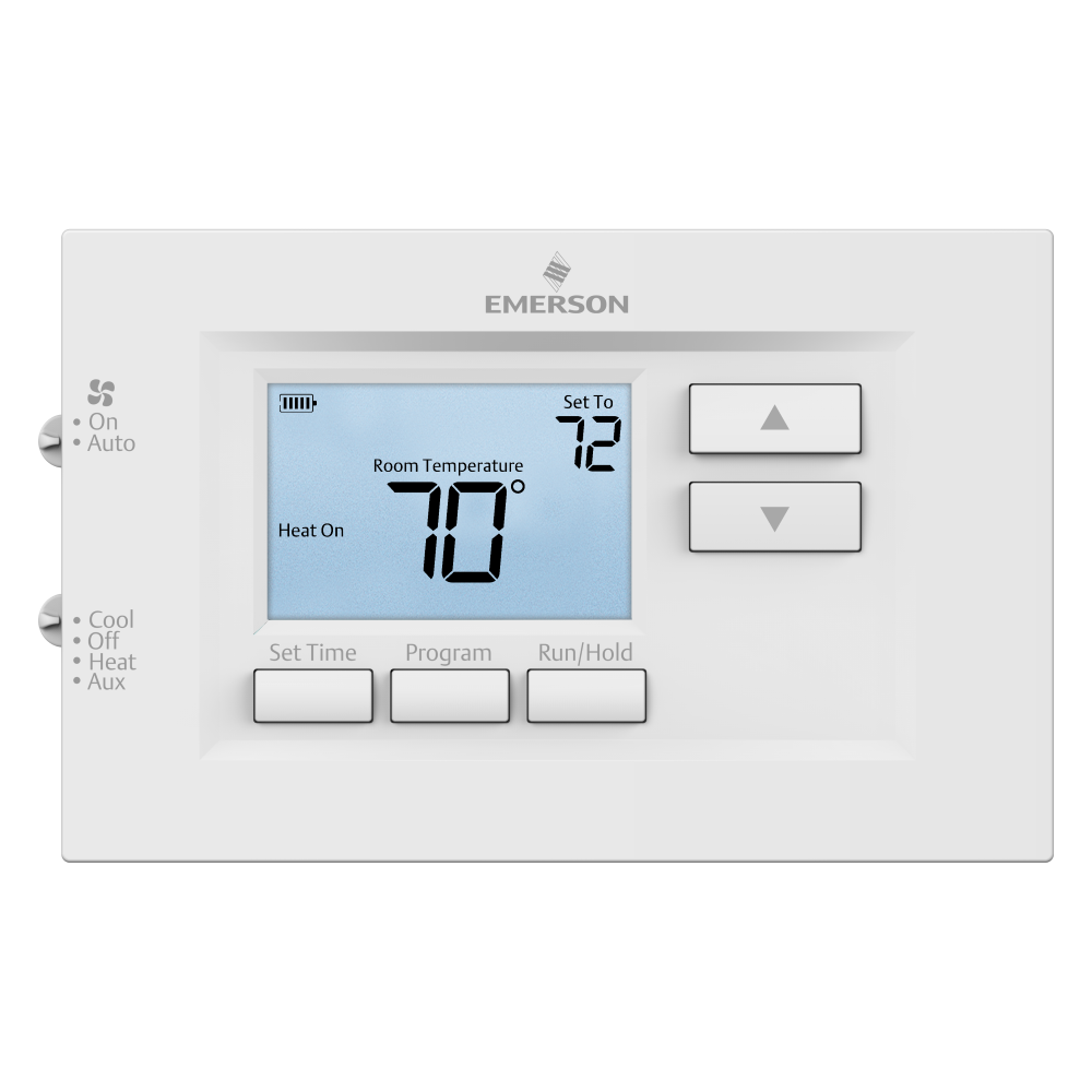 Emerson 1F75H-21PR Programmable Thermostat, 2H/1C