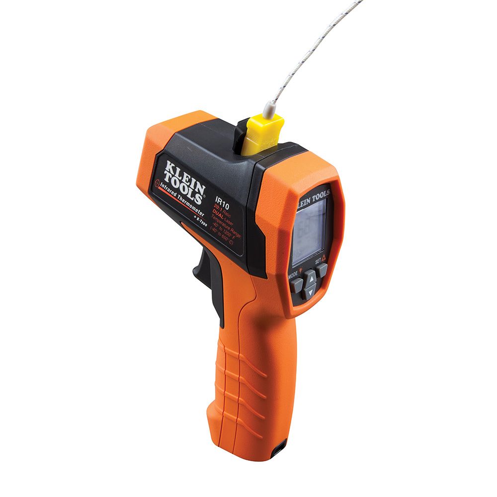 Klein Tools IR10 20:1 Dual-Laser Infrared Thermometer