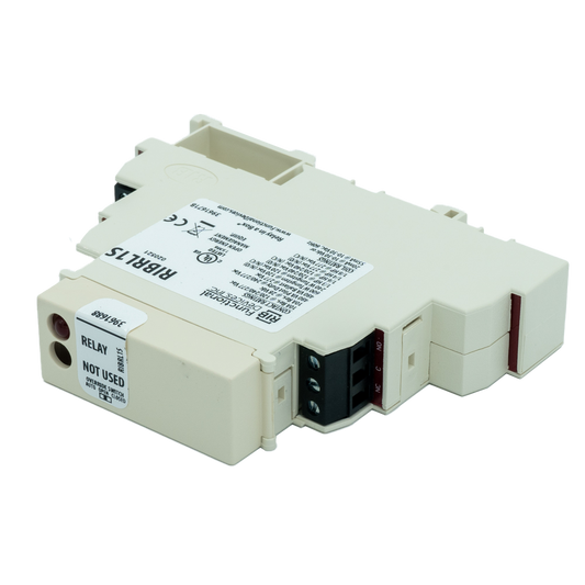 Functional Devices RIBRL1S Enclosed 10Amp SPDT DIN Mount Relay