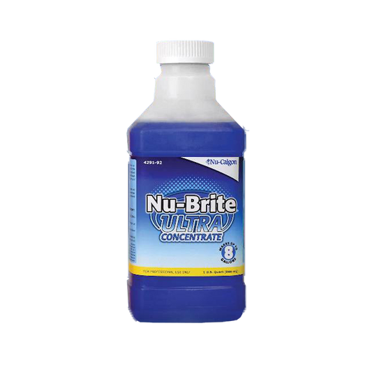 Nu-Calgon 4291-92 Nu-Brite Ultra Concentrate (Single) 1 Quart Bottle