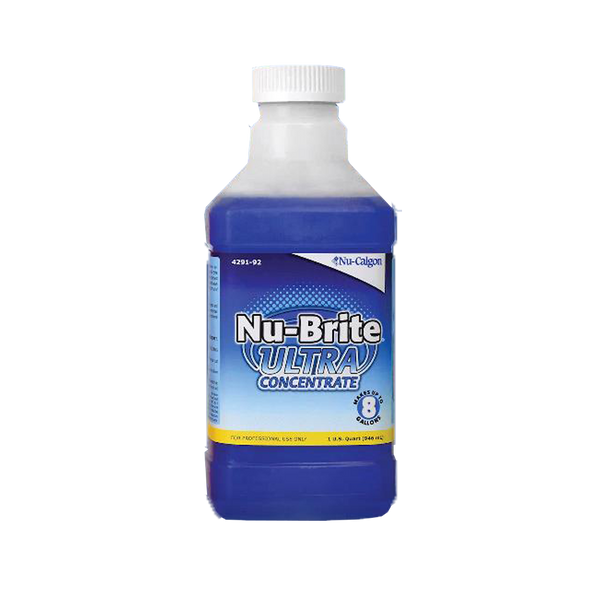 Nu-Calgon 4291-92 Nu-Brite Ultra Concentrate (Single) 1 Quart Bottle