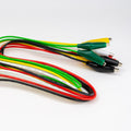 MA-Line MA05031-2 10-Piece 18in Long Test Leads with Alligator Clamps