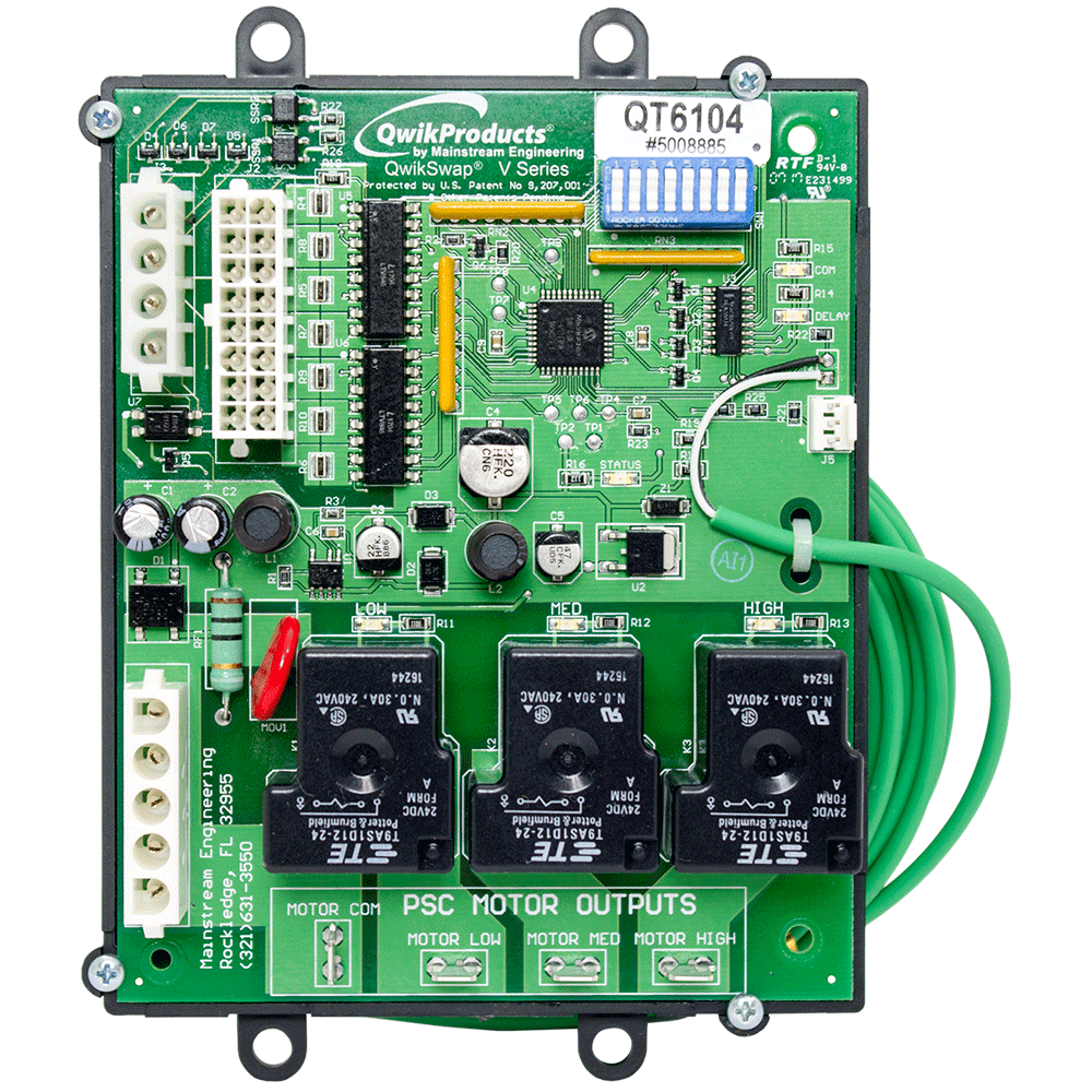 QwikProducts QT6104 QwikSwap V3 Variable Airflow ECM Replacement