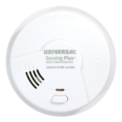 USI AMIB3051SC 2-in-1 Bedroom Smoke and Fire Alarm Detector