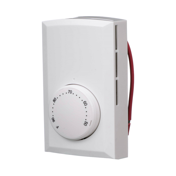Cadet T521-W ( 08300 ) Mechanical Single Pole Wall Bimetal Thermostat, 22A, White