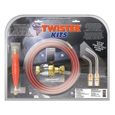 Uniweld X3BU Soldering & Brazing Twister Kit With A-3, A-11 Twister Tips