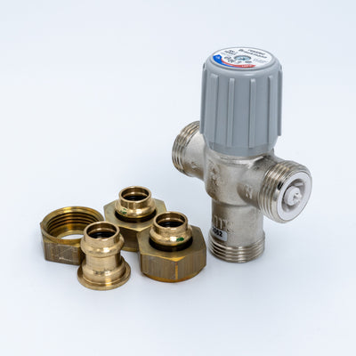 Honeywell AM100-UP-1LF 1/2in Union ProPress Mixing Valve, Lead-Free