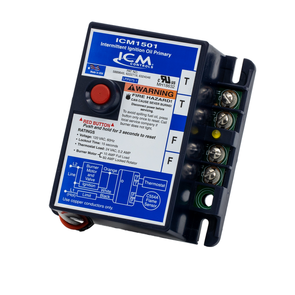 ICM Controls ICM1501 Intermittent Ignition Oil Primary Controller