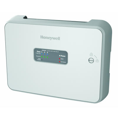 Honeywell HPSR103 Hydronic Three Zone Switching Relay Panel, 120V