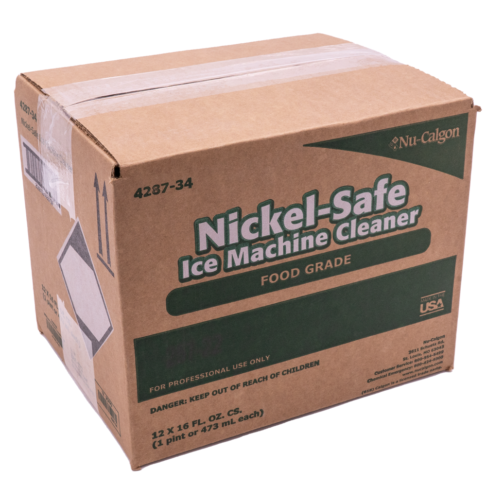 Nu-Calgon Nickel Safe Ice Machine Cleaner (Case of 12)