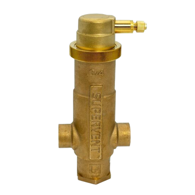Honeywell PV075S 3/4in Sweat SuperVent for Hydronic Heating Systems