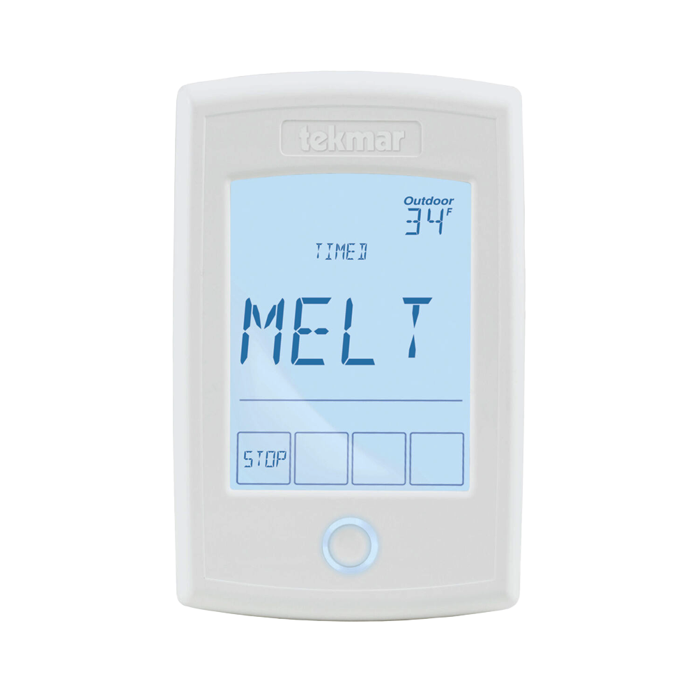 Tekmar 654 Snow Melting Control, tekmarNet Electric or Hydronic Boiler, Mixing