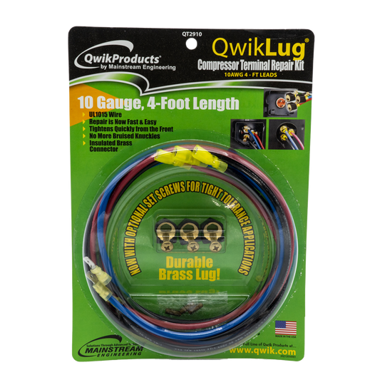 QwikProducts QT2910 QwikLug Compressor Terminal Repair Kit