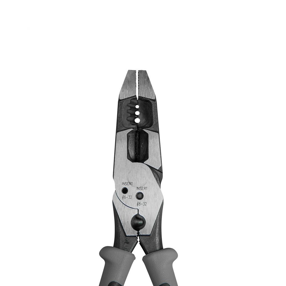 Klein J215-8CR Hybrid Pliers with Crimper and Wire Stripper