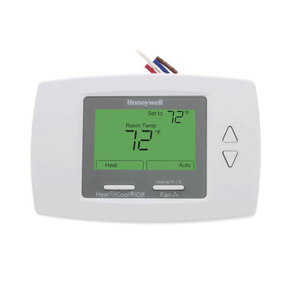 Honeywell TB6575A1000 Digital 3-Speed Fan Coil Thermostat