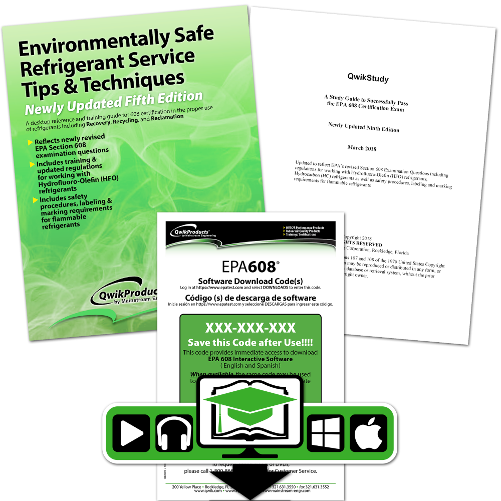 QwikProducts QT3100 EPA Certification Study Kit without Test