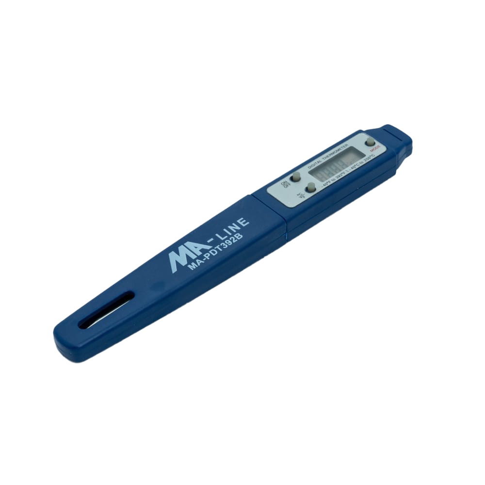MA-Line MA-PDT392B Digital Pocket Thermometer, Water Resistant