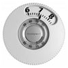 Honeywell T87N1026 Round, Easy-To-See Mercury-Free Thermostat, 1H/1C