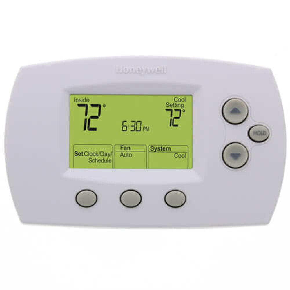 Honeywell TH6110D1005 FocusPRO 6000 5+1+1 Day Programmable Thermostat, Standard Display