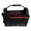 MA-Line MA-15TB Black and Red Tool Bag with Metal Handle