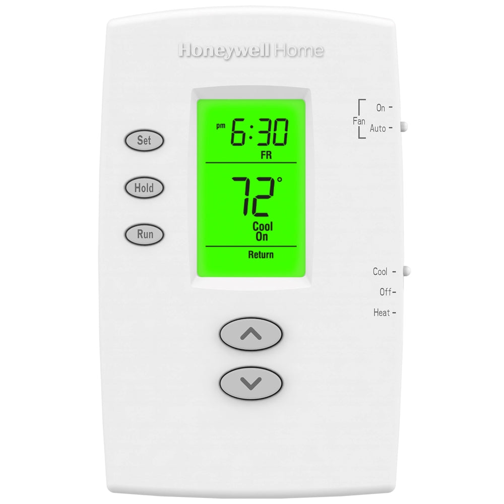 Honeywell PRO TH2110DV1008 Vertical Programmable Thermostat, 1H/1C