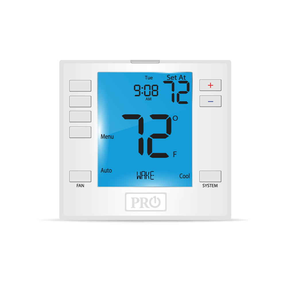 Pro1 IAQ T755 3H/2C 7-Day Thermostat, Battery or Hardwired