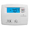 White-Rodgers 1F89-0211 Heat Pump Non-Programmable Thermostat, 2H/1C