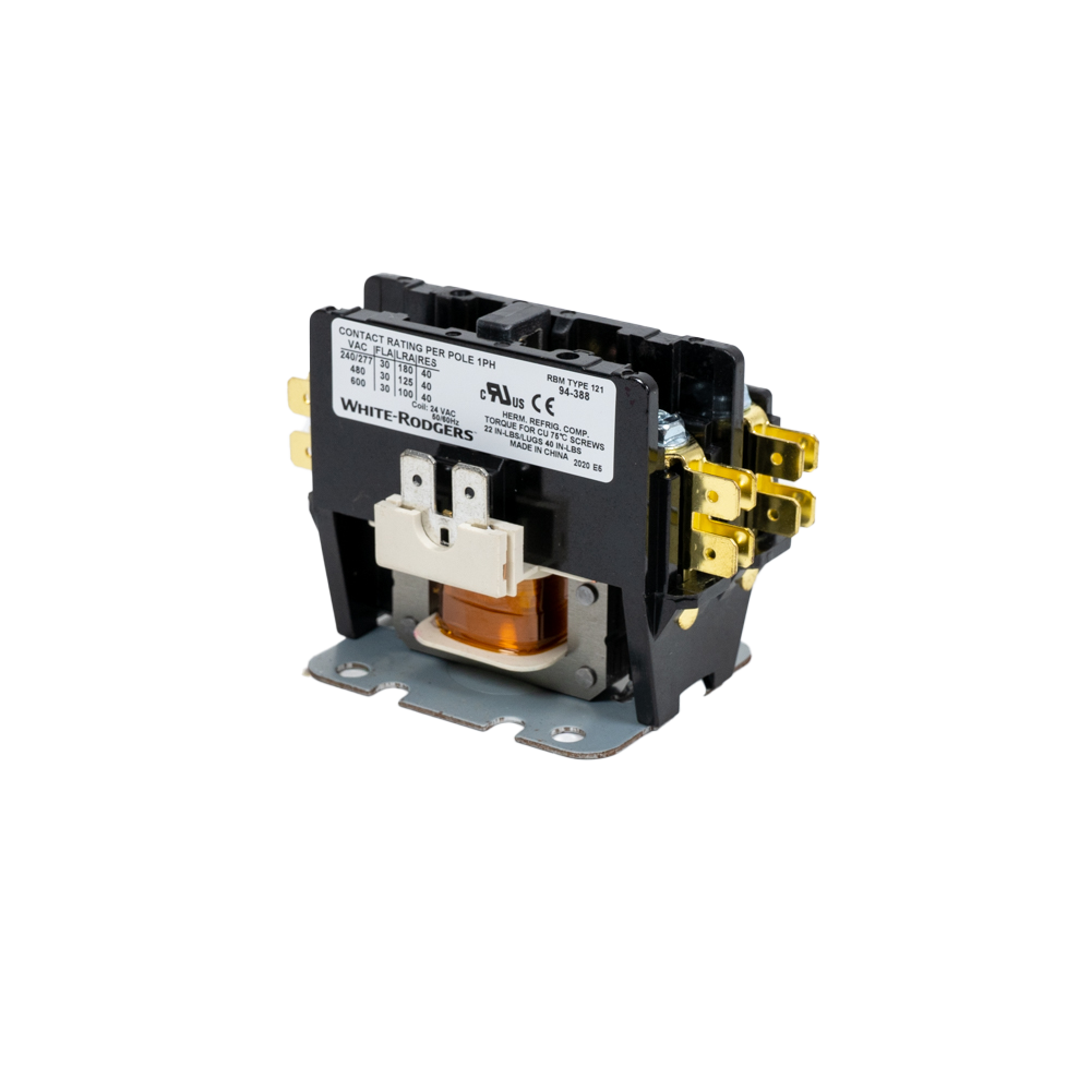 White-Rodgers 94-388 1 Pole Contactor, Replaces 1-1/2 Pole Devices