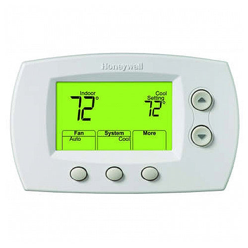 Honeywell TH5320R1002 FocusPRO 5000 Non-Programmable Thermostat, 2H/2C